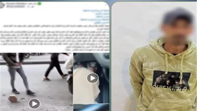 ضبط منادي سيارات لاتهامه بالبلطجة وتعطيل الطريق في وسط البلد