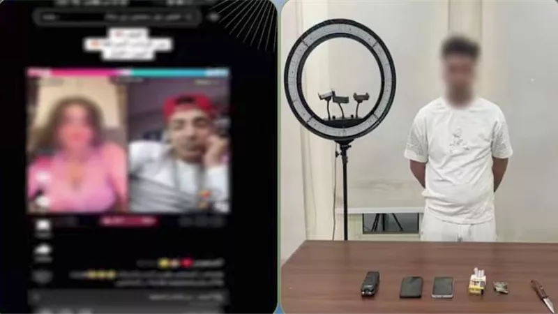 أمن الجيزة يضبط التيك توكر 
