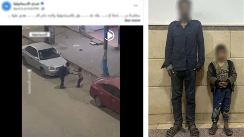 بسبب التسول.. ضبط أب تعدى بالضرب على نجله بالإسماعيلية