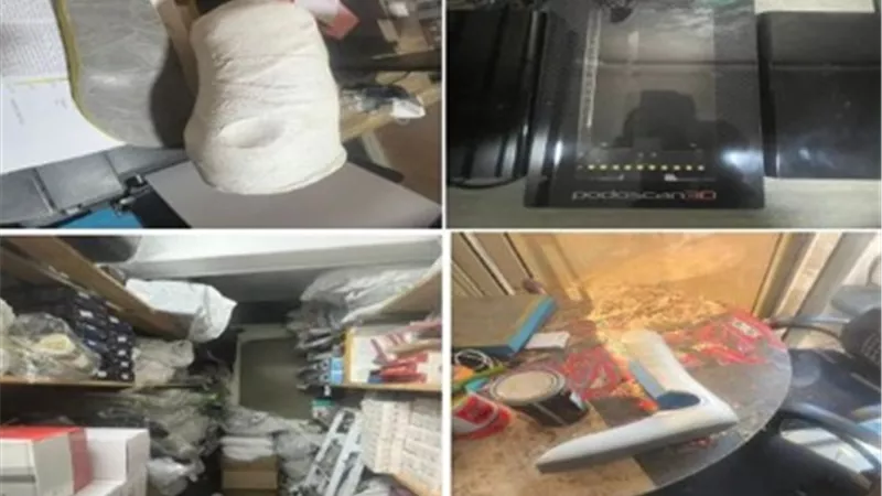 ضبط أطنان من الدقيق المدعم والأسماك الفاسدة ومستلزمات طبية مجهولة