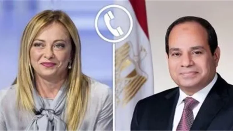 السيسي وميلوني يبحثان تطورات المنطقة ويؤكدان ضرورة الحلول الدبلوماسية