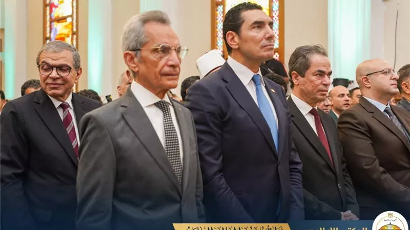 وزير شئون المجالس النيابية يشارك في احتفالية الطائفة الإنجيلية بعيد القيامة المجيد