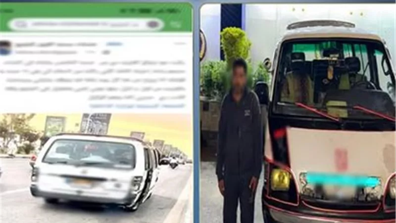 ضبط سائق ميكروباص بالقليوبية بعد اعتدائه على سيدة بسبب زيادة الأجرة