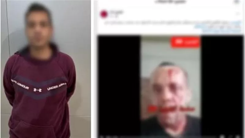 ضربه بالكرسي.. ضبط صاحب مكتب مقاولات لتعديه على شخص وإصابته بالبساتين