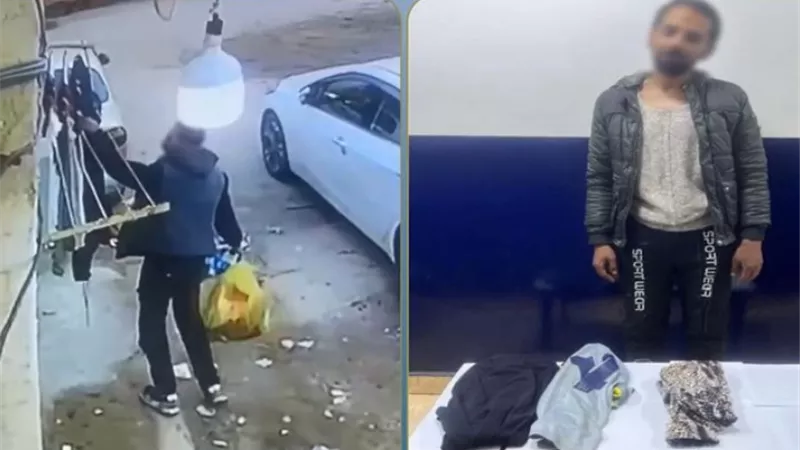 بعد انتشار الفيديو.. ضبط عاطل سرق ملابس من شرفة منزل في بورسعيد