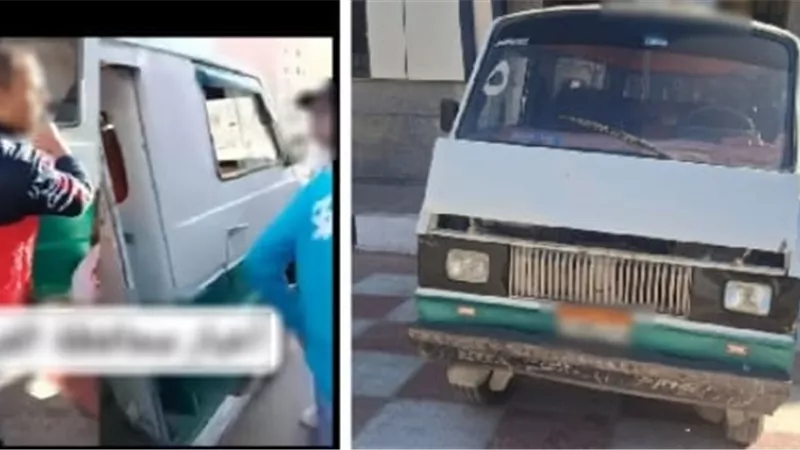 القبض على سائق ميكروباص لتقسيمه خطوط السير بالفيوم