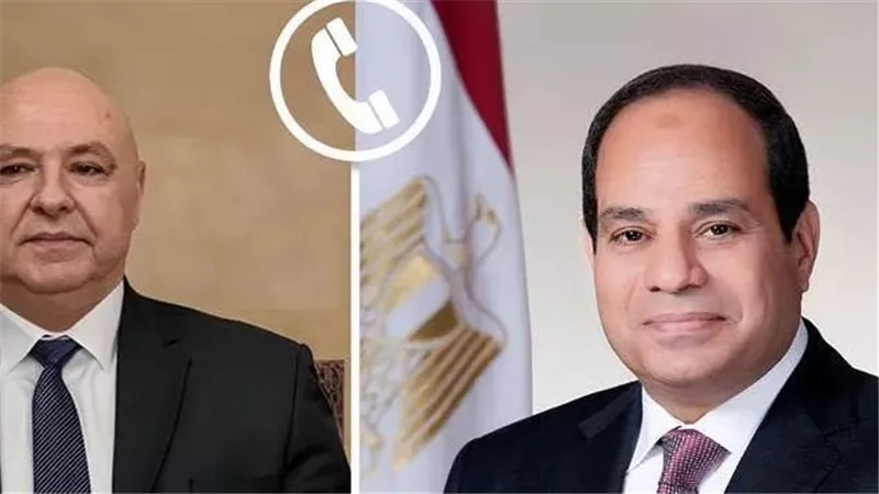 لبحث المستجدات.. الرئيس السيسي يتلقى اتصالًا هاتفيًا من نظيره اللبناني