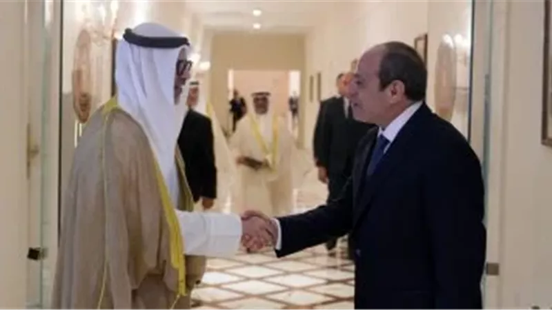 الرئيس السيسي: أمن الكويت وسائر الدول العربية امتداد طبيعي لأمن مصر القومي