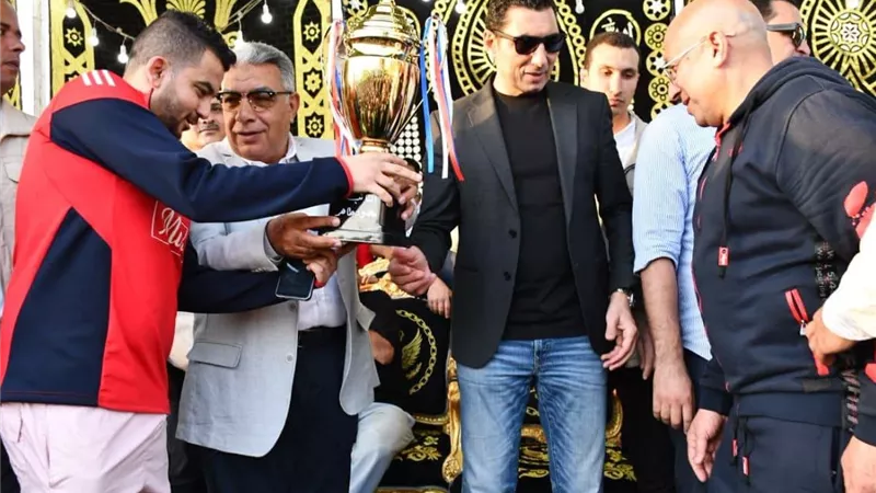 وزير الشباب ومحافظ الدقهلية يشهدان ختام دورة كرة قدم بمركز شباب منشأة عبدالرحمن