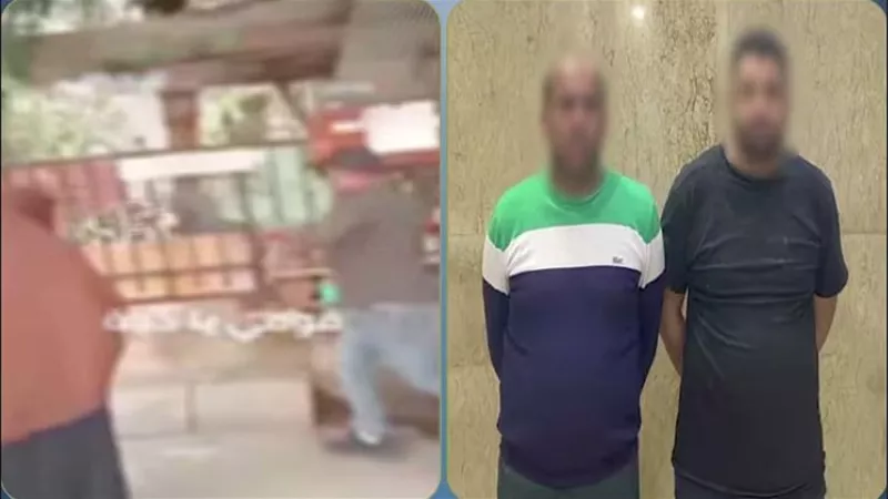 ضبط بائعين جائلين لسكب المياه على الرصيف ومنع المواطنين من الجلوس عليه في حلوان