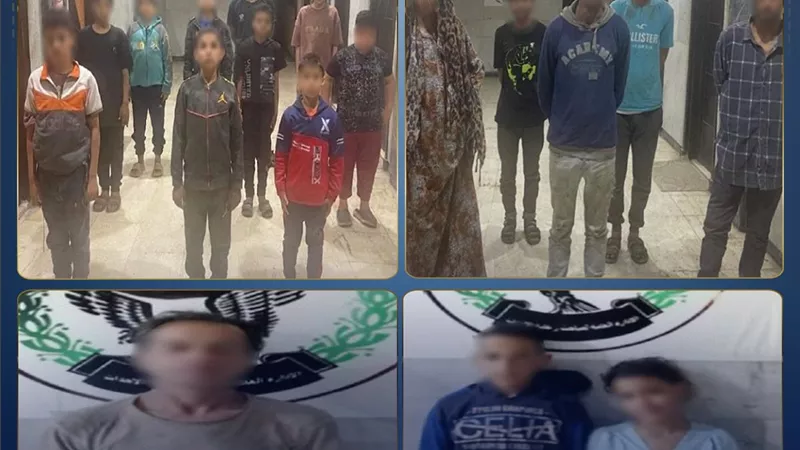 بينهم سيدة.. ضبط 6 أشخاص لقيامهم باستغلال الأطفال في أعمال التسول بالقاهرة