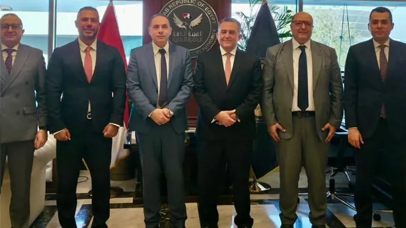 رئيس الرقابة المالية يستقبل الرئيس الجديد للبورصة المصرية