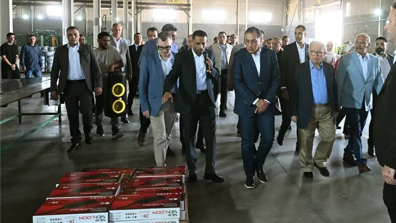 باستثمارات 2.5 مليون دولار.. مدبولي يفتتح مصنع 