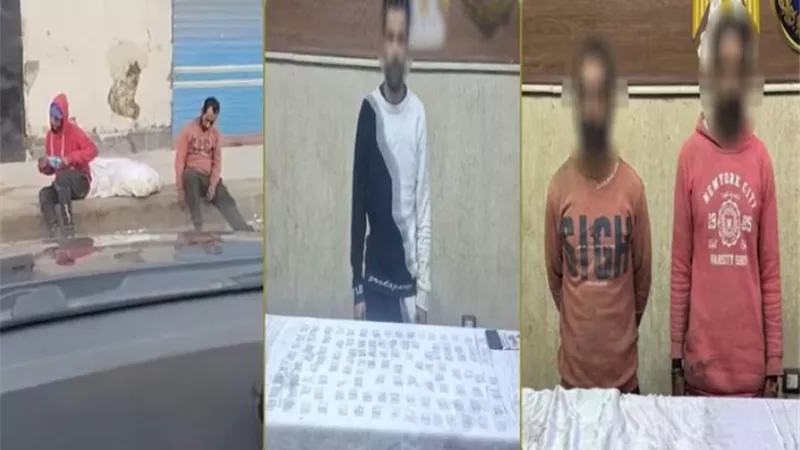 فيديو صادم من عين شمس.. الأجهزة الأمنية تضبط المتورطين في تعاطي المخدرات