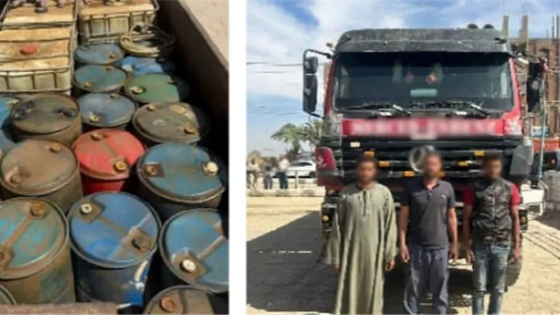 ضبط 7 أطنان سولار قبل بيعها في السوق السوداء بقنا
