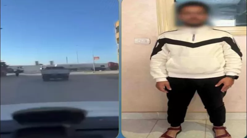 تحرش وقفز وادعاء خطف.. الأمن يكشف ملابسات فيديو مطاردة شمال سيناء 