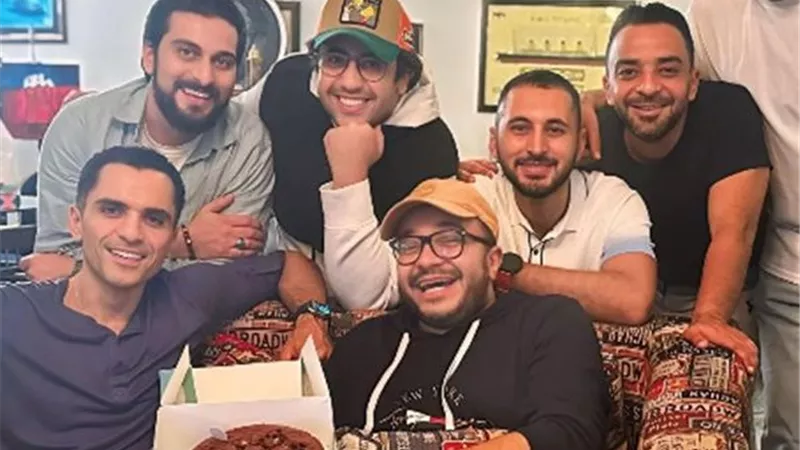 احتفال مميز بعيد ميلاد حسام داغر.. ورسالة مؤثرة لأصدقائه