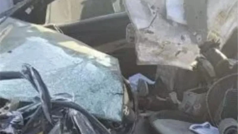 إصابة 6 أشخاص في تصادم ملاكي وربع نقل بصحراوي البحيرة