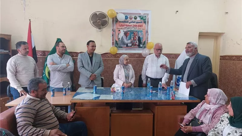 «صحة الإسماعيلية» تكرّم فرق التطعيمات بالتل الكبير وتؤكد: حماية الأطفال أولوية (صور)
