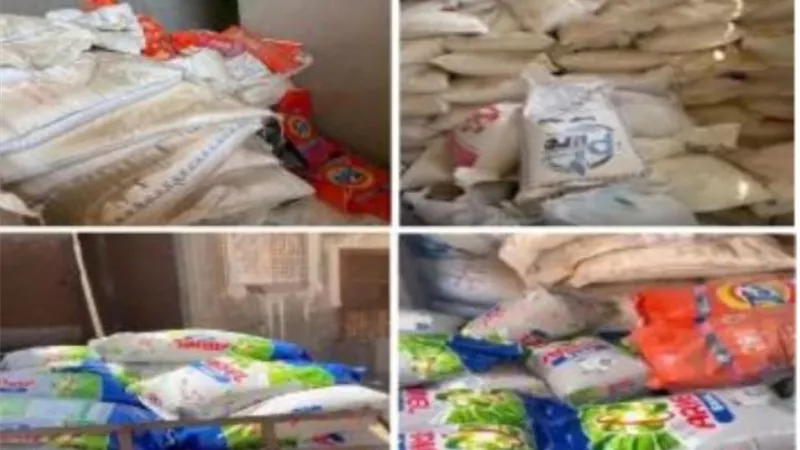 ضبط مصنع منظفات غير مرخص يستخدم علامات تجارية مقلدة بالقليوبية