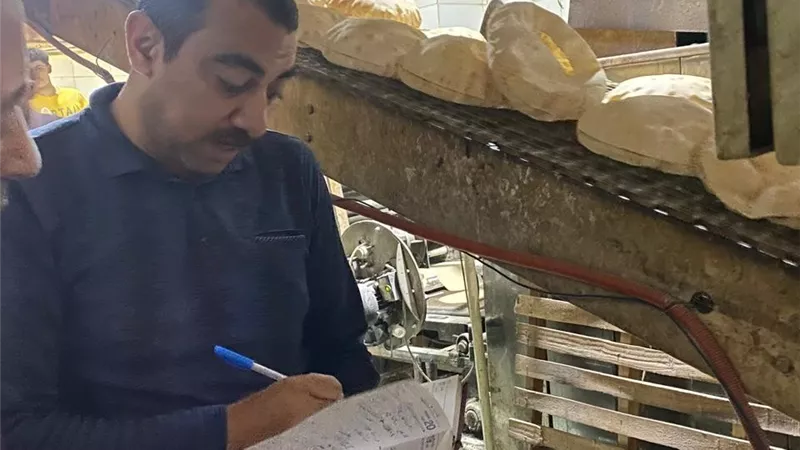 تحرير 22 مخالفة تموينية بمخابز طلخا ونبروه