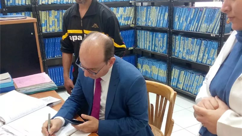 وكيل صحة الدقهلية يحيل المتغيبين بوحدة 