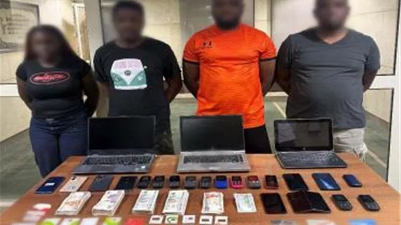 سقوط تشكيل عصابي دولي بالقاهرة تخصص في النصب الإلكتروني عبر 