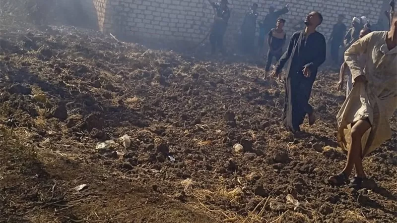 السيطرة على حريق هائل بقنا بعد التهام 11 منزلًا ونفوق ماشية