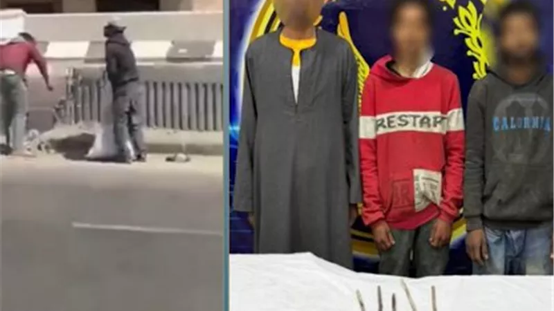 تحطيم وسرقة في وضح النهار.. القبض على لصوص الدائري بالخصوص 