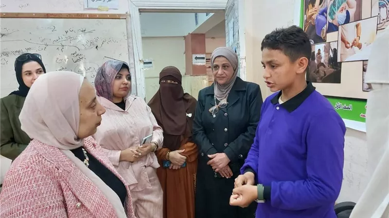 وكيل صحة الإسماعيلية تشارك في مسابقة أوائل الطلبة لمدارس التمريض الثانوية (صور) 