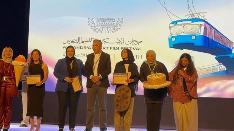 مهرجان الإسكندرية للفيلم القصير يكرم متدربي ورشة 