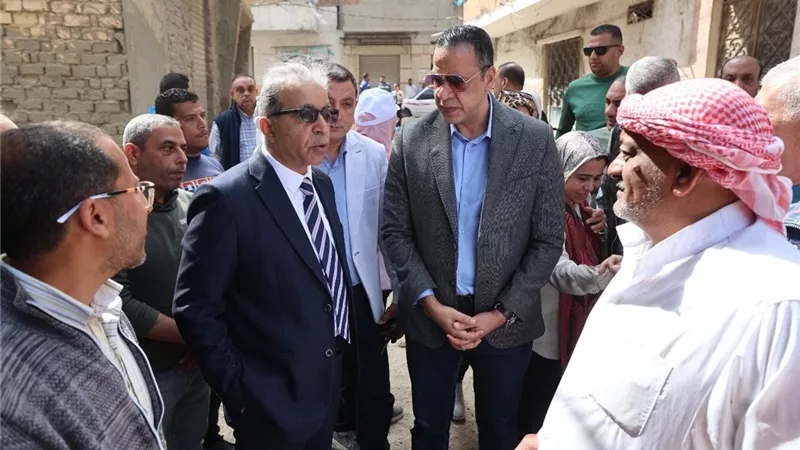 جولات ميدانية لرئيس «صرف الإسكندرية» بالعامرية.. وخطة للوصول إلى تغطية 100% بحلول 2030