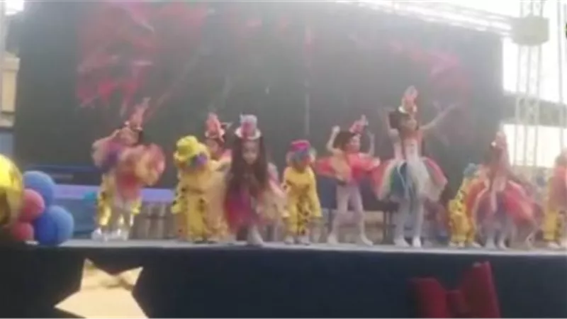 إصابة عدد من الأطفال في انهيار مسرح مدرسة خاصة بالمنصورية أثناء حفل KG2