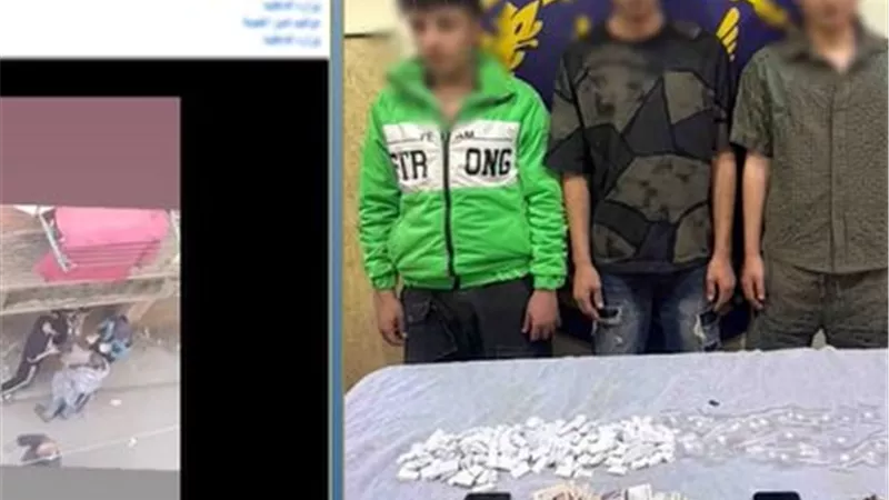 فيديو كشف الواقعة.. الأمن يضبط 3 أشخاص بتهمة ترويج المخدرات بشبرا الخيمة