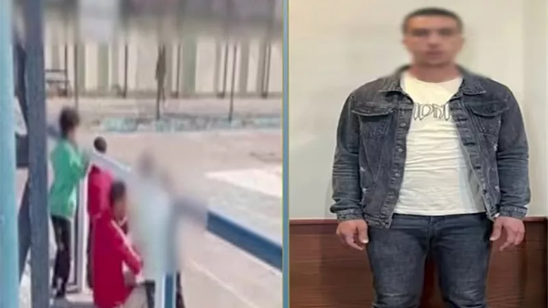 ضبط شخص تعدى على نجليه خلال تنفيذ حكم رؤية داخل نادي بدمياط