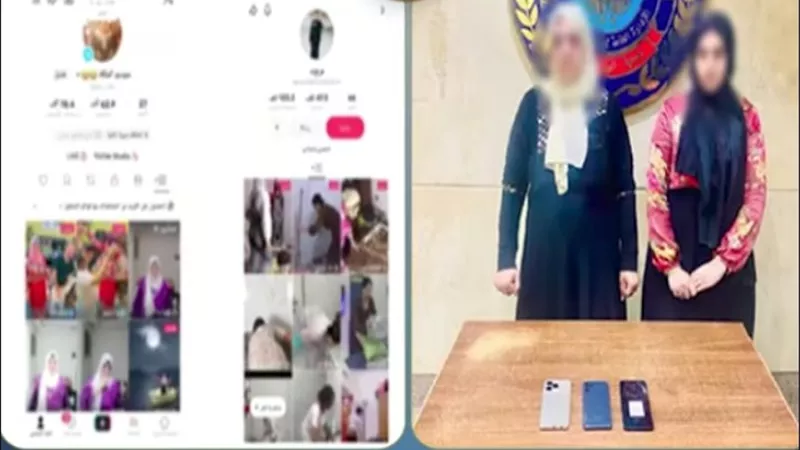 ضبط صانعتي محتوى لاتهامهما بنشر فيديوهات خادشة بالجيزة