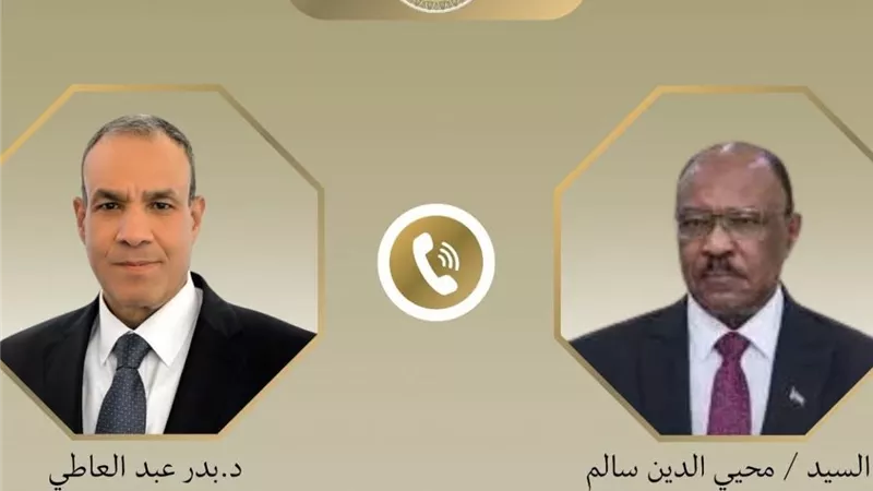 وزير الخارجية ونظيره السوداني يبحثان الجهود المبذولة لوقف التصعيد