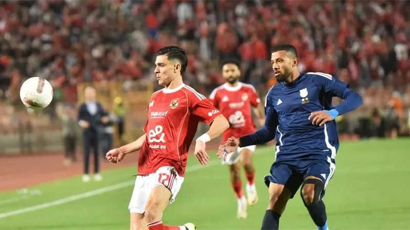 الأهلي يتأخر أمام الشرقية إنبي بهدفين في الشوط الأول 