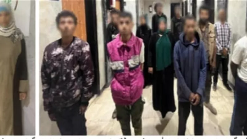 ضبط 12 متهمًا لاستغلالهم 13 طفلًا في التسول بالقاهرة