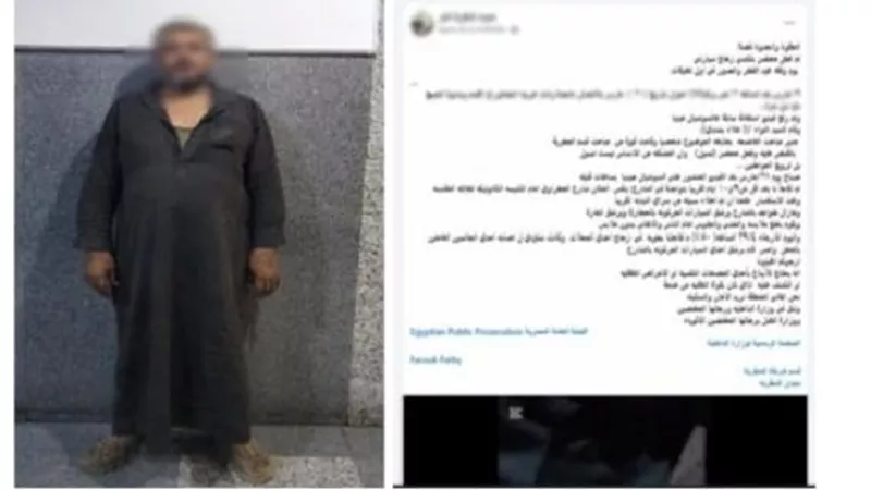 متهز نفسيًا.. ضبط عاطل رشق السيارات والمارة بالطوب في المطرية