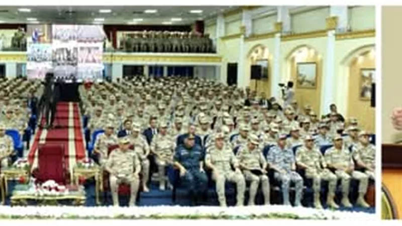 وزير الدفاع والإنتاج الحربي يلتقي عددًا من مقاتلي المنطقة الجنوبية العسكرية