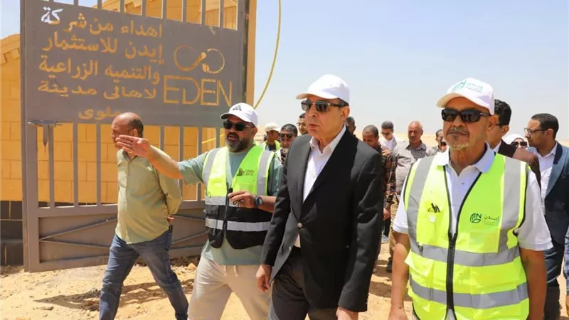 بتكلفة 5 ملايين جنيه.. محافظ المنيا يتابع التجهيزات النهائية لسوق الماشية الجديد بملوي