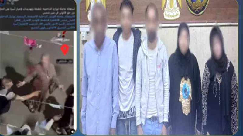مشاجرة بين أب وزوج ابنته وشقيقتيه بسبب خلافات عائلية في عين شمس