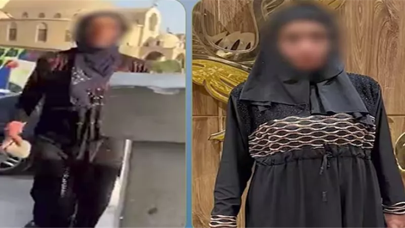 ضبط سيدة ظهرت في فيديو تتعدى بالسب أمام محطة مترو بالنزهة