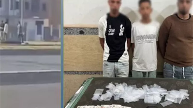 بعد تداول فيديو على السوشيال ميديا.. ضبط مروجي المواد المخدرة بالجيزة