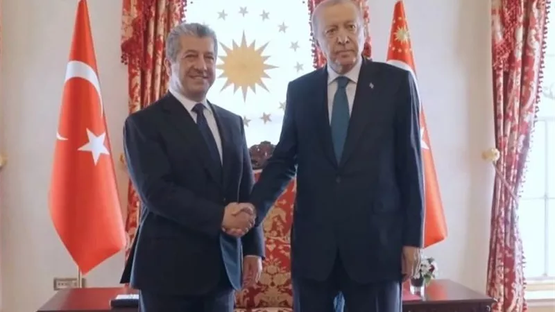بارزاني يلتقي أردوغان في إسطنبول.. رسائل دعم واستقرار وتنسيق إقليمي متصاعد
