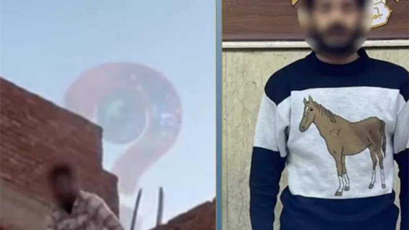بسبب ركنة سيارة.. ضبط شخص ألقى الحجارة على المارة من أعلى عقار بعين شمس