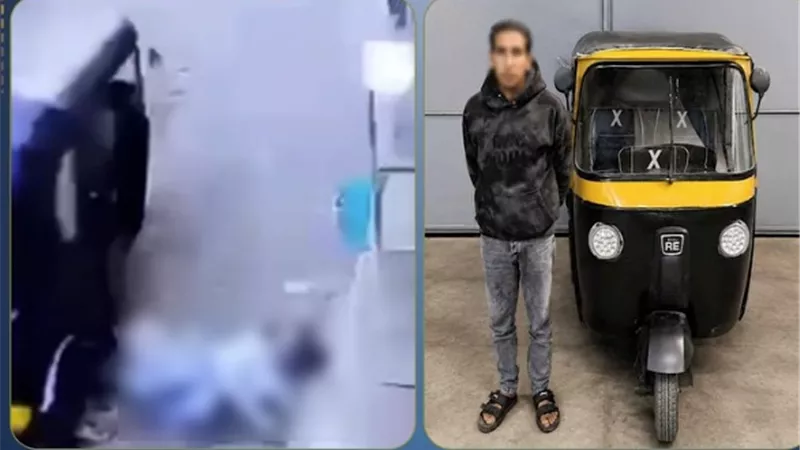 بسبب أولوية المرور.. ضبط سائق «توك توك» اصطدم بطالبتين في الحوامدية