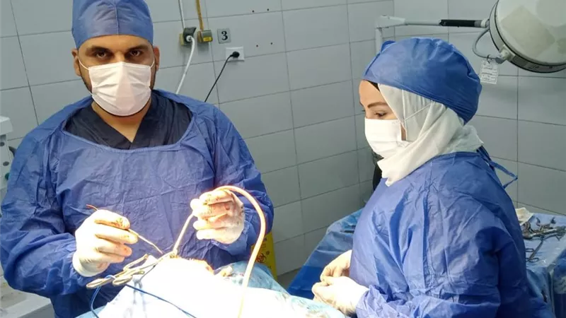 نجاح جراحة دقيقة بمستشفى ميت غمر المركزي لإنقاذ مريض من نزيف بالمخ