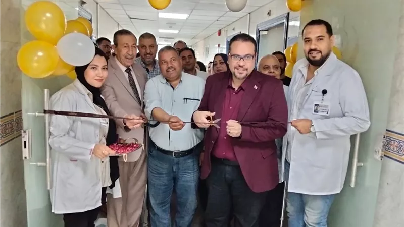 وكيل «صحة الشرقية» يفتتح جناح العناية المركزة الجديد بمستشفى ديرب نجم المركزي